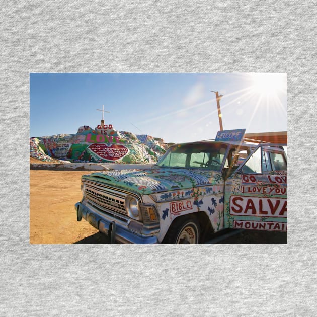 Salvation Mountain by jswolfphoto